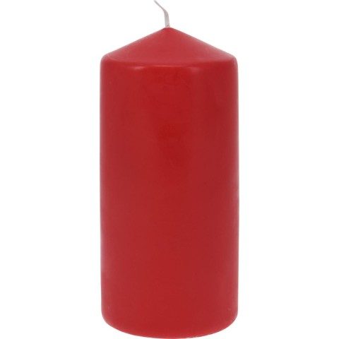 CANDELA 7X15CM ROSSO